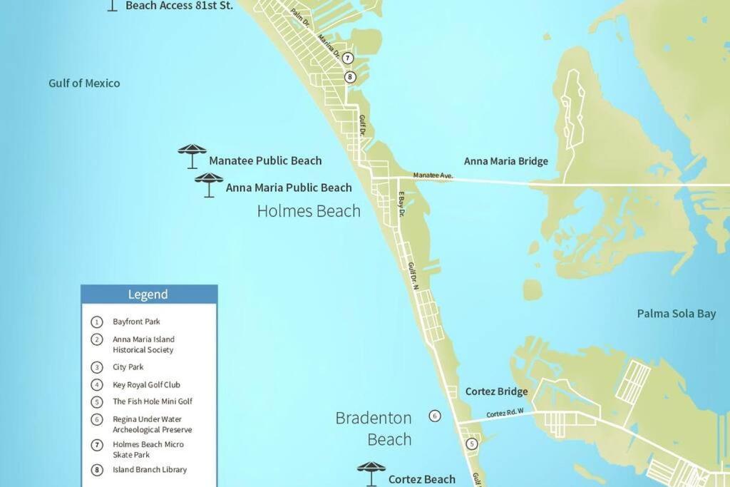 Appartamento Waterview Oasis Retreat, Minutes To Anna Maria Island And Img Bradenton Esterno foto